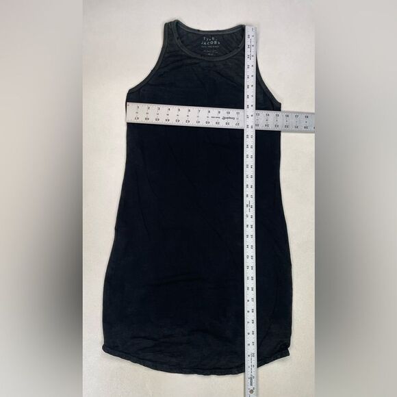 Tyler Jacobs Feel The Piece Tank Dress Women Size XS Small Black Distressed - Picture 6 of 6